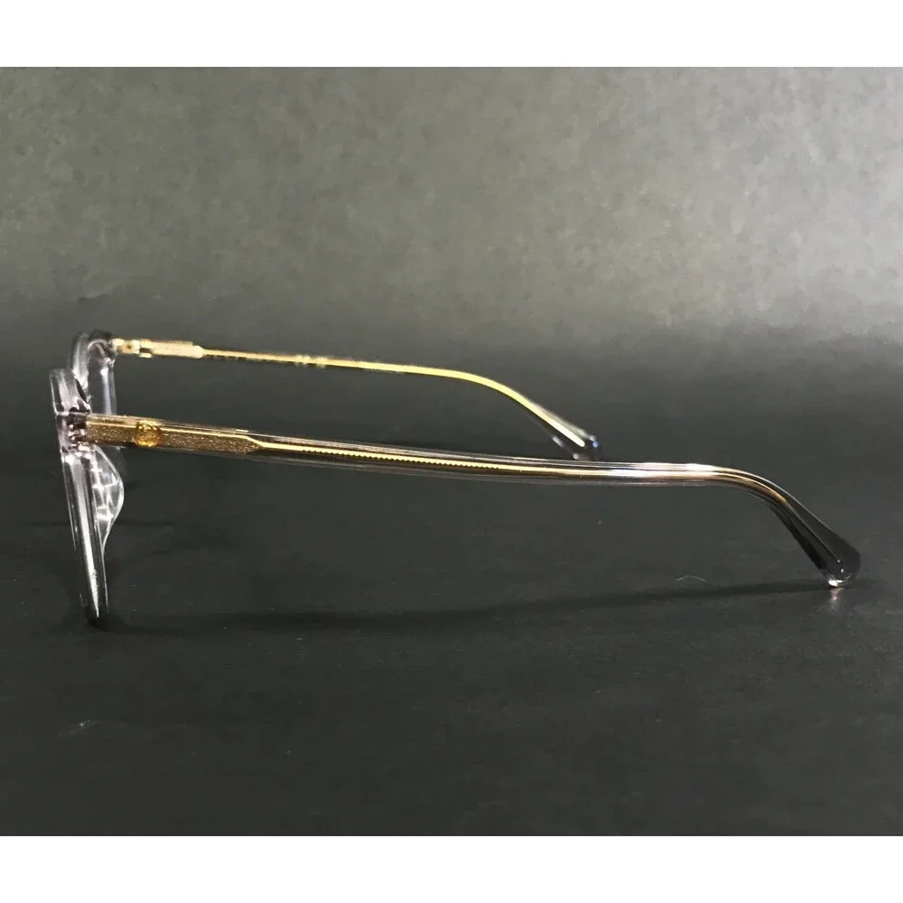 Gucci Eyeglasses Frames GG1930O 006 Clear Gold Cat Eye Full Rim 55-16-140